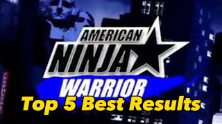 Top 5 Best Results On American Ninja Warrior Season 1
