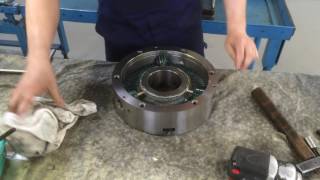 MACHINE SHOP MAINTENANCE: How to Grease a BISON Lathe Chuck Part 2