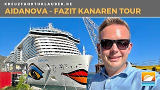 Ist AIDAnova der perfekte Urlaub für jedermann?! Fazit Kreuzfahrt entlang der Kanaren - AIDA Cruises