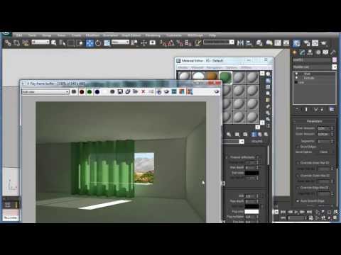 Как сделать свет из окна в 3d max vray