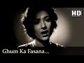Ghum Ka Fasana (HD) - Mela Songs - Dilip Kumar - Nargis - Shamshad Begum - Filmigaane