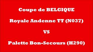 Damien Louis : Coupe de BELGIQUE (2019-2020)//tennis de table