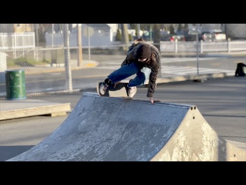 Mashing around Malden Ma. skatepark