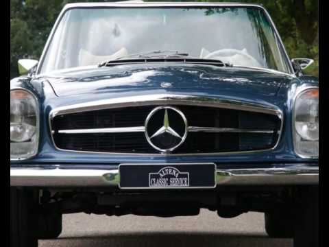 This absolutely delightful MercedesBenz 280 SL was fully and profe