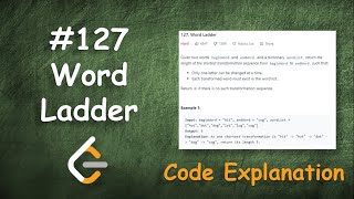 Word Ladder Live Coding With Explanation Leetcode