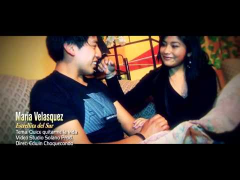 MARIA VELASQUEZ ::Estrellita del Sur::Quise quitarme la vida:: HD (Video Oficial 2013)