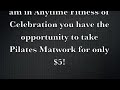 Pilates at Anytime Fitness of Celebration Promo