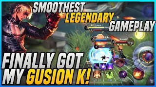 Smoothest Legendary K Gusion Gameplay You Will See -Yasue