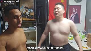 Hank Twerks On Johnny Somali & Shows