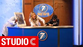 Leaky Pen On The News - Studio C