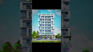 G7 Fabulous Modern Exterior Front Elevation.