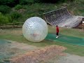 zorb with kelly and ali 2