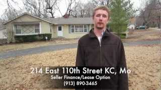 Seller Financing/Lease to Own at 214 E. 110th Street, Kansas City, Missouri