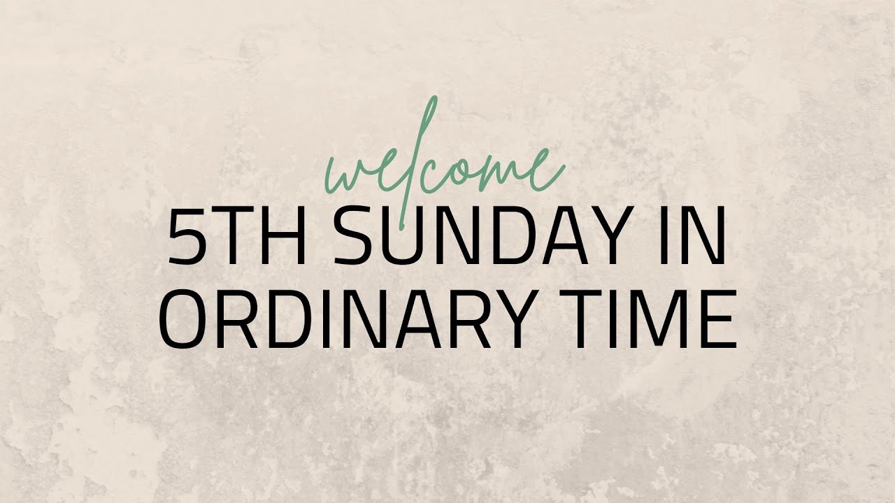 Weekend Mass