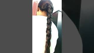Beautiful Longhair Bun Drop Braid Making Braided Bunned Longhair Beauty Of Married Life