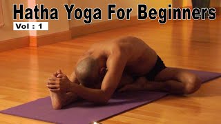 Hatha Yoga For Beginners Level 1 Hatha Yoga Video In English By Dr Varunveer Varun Yoga