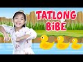 TATLONG BIBE | Awiting Pambata Tagalog | Action Song for Kids