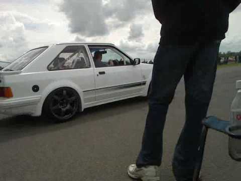 mk3 escort 4x4 cosworth converted rs turbo series 1 putting down a 41 