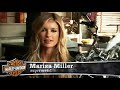 Marisa Miller. Harley Davidson 2010 behind the scenes