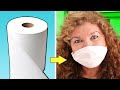 Mascarillas Caseras o Cubrebocas con Materiales de Cocina | ...