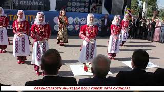 Bolu Yöresi̇ Halk Oyunlari Yeşil Ördek Gösteri̇si̇ Başkentte Bolu Tanitim Günlerinde