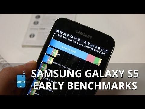 Samsung Galaxy S5: early benchmarks (Quadrant, AnTuTu, GFXBench, Basemark X)