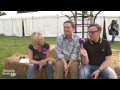 Squeeze Interview (Glenn Tilbrook and Chris Difford) at Cornbury Festival 2013