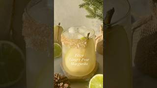 Fizzy Ginger Pear Margarita