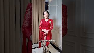 The Power Of Red Timeless Elegance In Modern Indonesian Kebaya