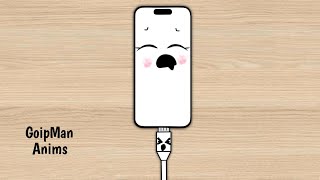 Look At The Behavior Of My Phone And Charger - Animation Parody
