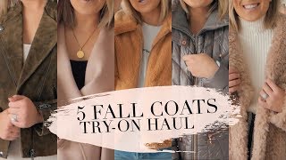 Fall Jackets Try-On Haul Steph Sterjovski
