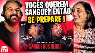 As 76 Rimas Mais Agressivas Das Batalhas Audio Tape React