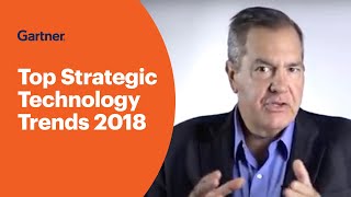 Gartner Top 10 Strategic Technology Trends 2018