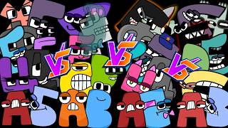 French Alphabet Lore Vs Ralr Vs Ukrainian Vs English Alphabet Lore Complete Edition Part 1 A-Xh