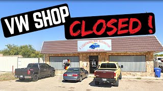 Another VW Shop Closes!