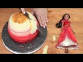 How to Make Disney Princess Elena of Avalor Doll Cake