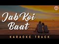 JAB KOI BAAT BIGAD JAYE - Karaoke Track || Jurm | Vinod Khanna & Meenakshi | Kumar Sanu .