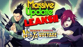*Massive UPDATE LEAKS!* - Nagato, Shikamaru, Kabuto, Haku - Naruto x Boruto Ninja Voltage