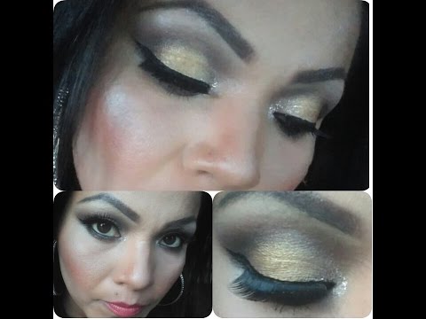 Maquillaje para fiesta de noche Colaboracion (con tania vasquez)