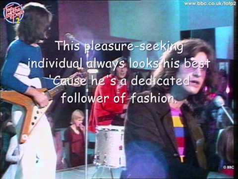 kinks-dedicated follower of fashion (with lyrics)