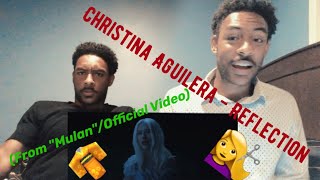 Christina Aguilera - Reflection 2020 From Mulanofficial Video Reactionreview