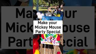 How To Make Mickey Mouse Birthday Party Special With Mickey Mouse Personalized Birthday Greeting