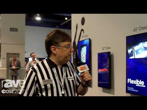 DSE 2017: Sharp Features PN-Y Display Series Overview