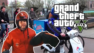 Gta 5 Recep İvedi̇k Pi̇zza Kuryesi̇ Oldu - Kavga Eden Zengi̇n