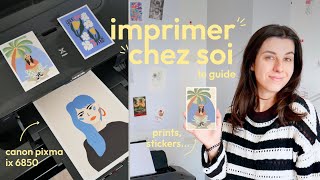 Imprimer Ses Illustrations À La Maison Tuto & Conseils Canon Pixma Ix6850 I Small Business Diary
