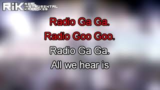 Radio Ga Ga Official Instrumental Karaoke Queen Radio Ga Ga Official Instrumental Karaoke Queen