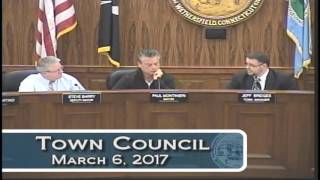 Town Council March 6 2017