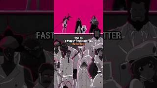 Top 10 Fastest Sternritter In Bleach