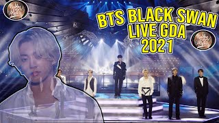 OPENING BTS BLACK SWAN ON GOLDEN DISC AWARDS 2021 JTBC