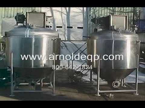 600 GALLON PROCESSOR TANK - SANITARY S/S - VACUUM - JACKETED